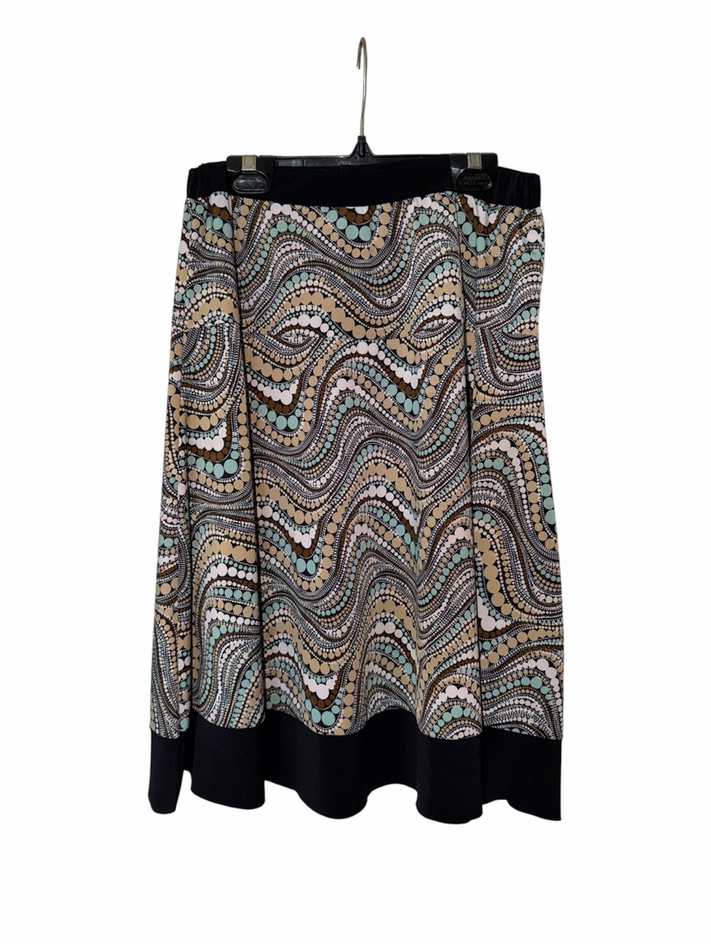 Vintage Clientele Polka Dot Midi Skirt